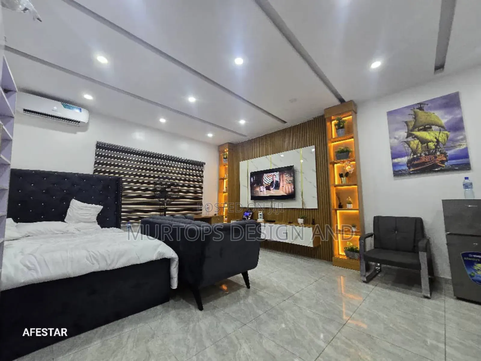 Day and Monthly Studio Apartment in Paradise Estate (24 Hours Light ) in Chevron