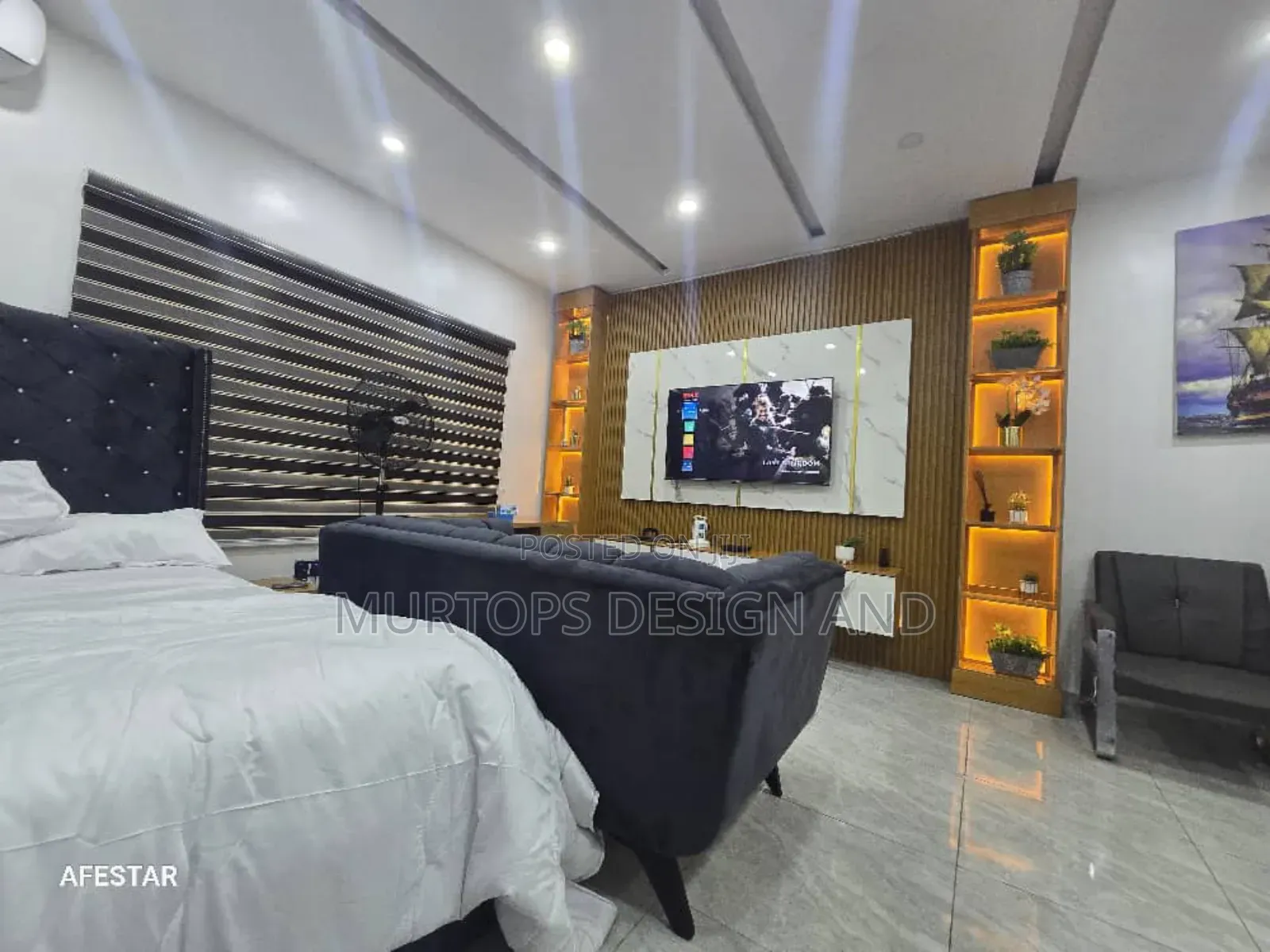 Day and Monthly Studio Apartment in Paradise Estate (24 Hours Light ) in Chevron