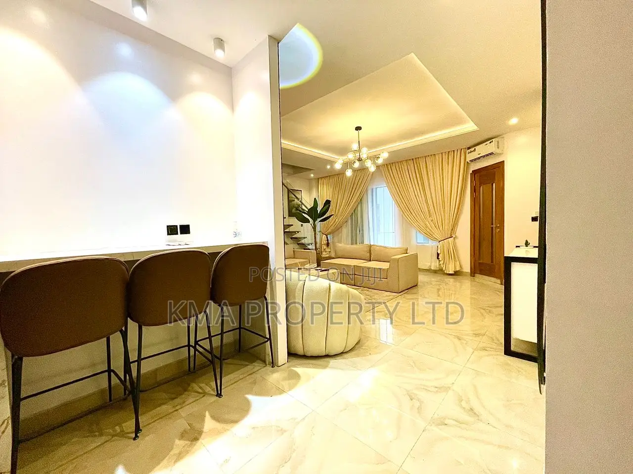 Modern 2 Bedroom Duplex With Ps5 and Swimming Pool in Lekki Phase 1