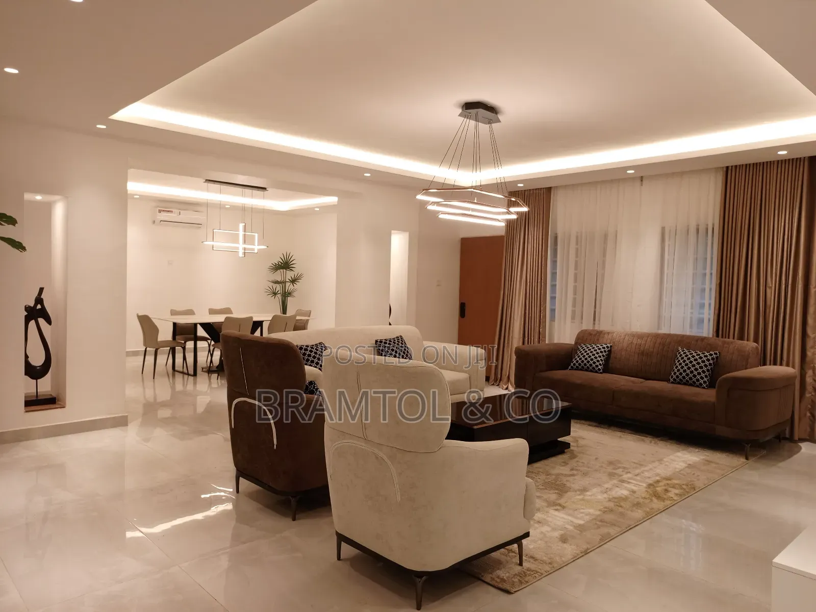 Furnished 3bdrm Apartment in With Bq, Wuse 2 for rent in Wuse 2