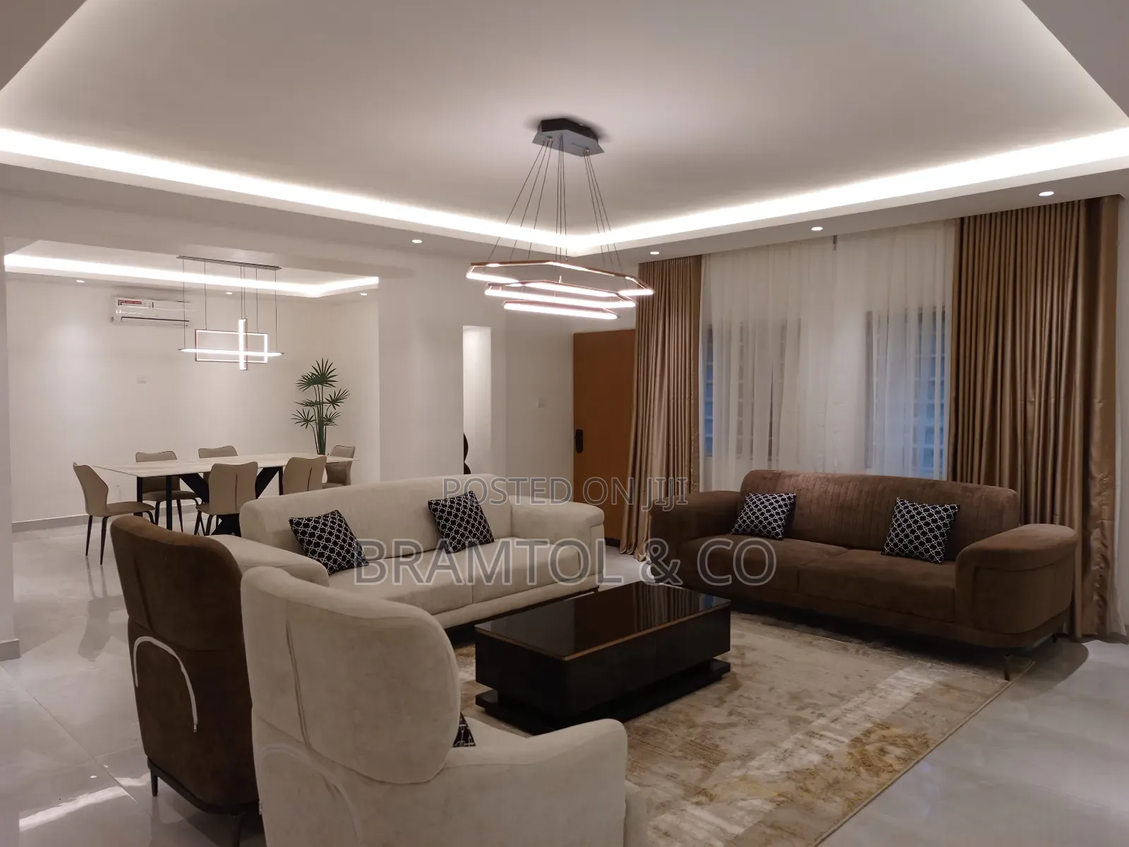 Furnished 3bdrm Apartment in With Bq, Wuse 2 for rent in Wuse 2