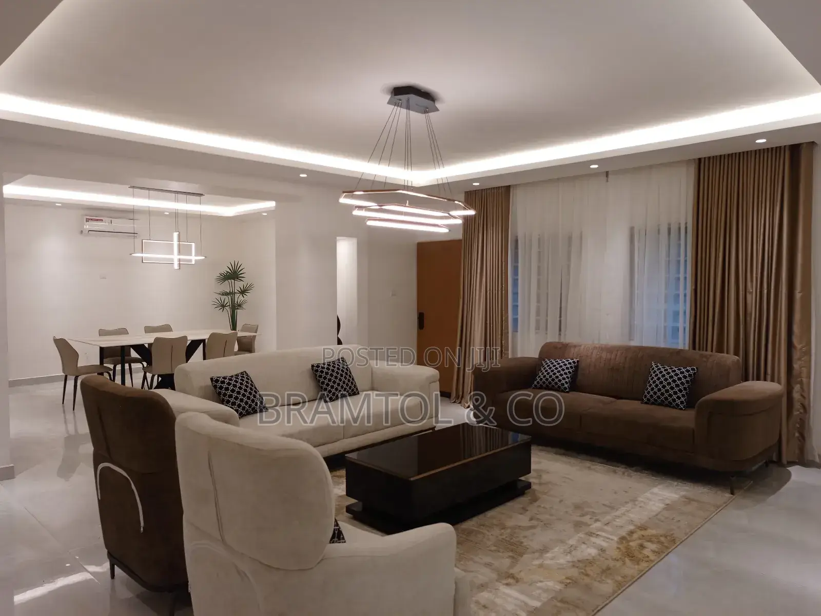 Furnished 3bdrm Apartment in With Bq, Wuse 2 for rent in Wuse 2