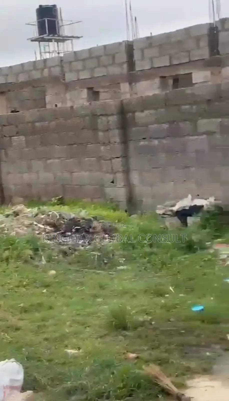 For Sale -a Flat and Fenced Land With Gate in Lugbe District