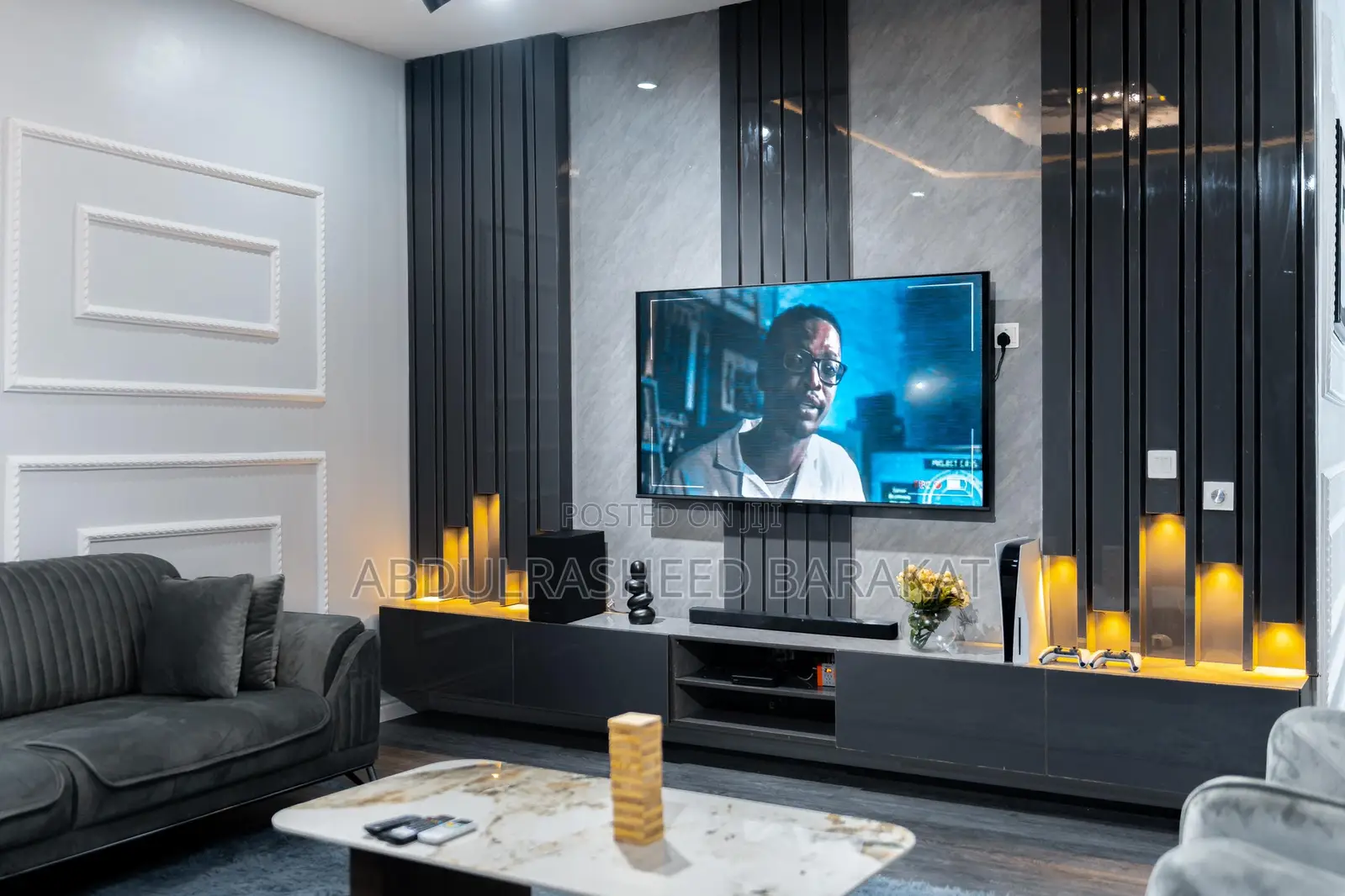 Luxury Three Bedroom Apartment With Swimming Pool Gym Balcony Ps5 in Ikate