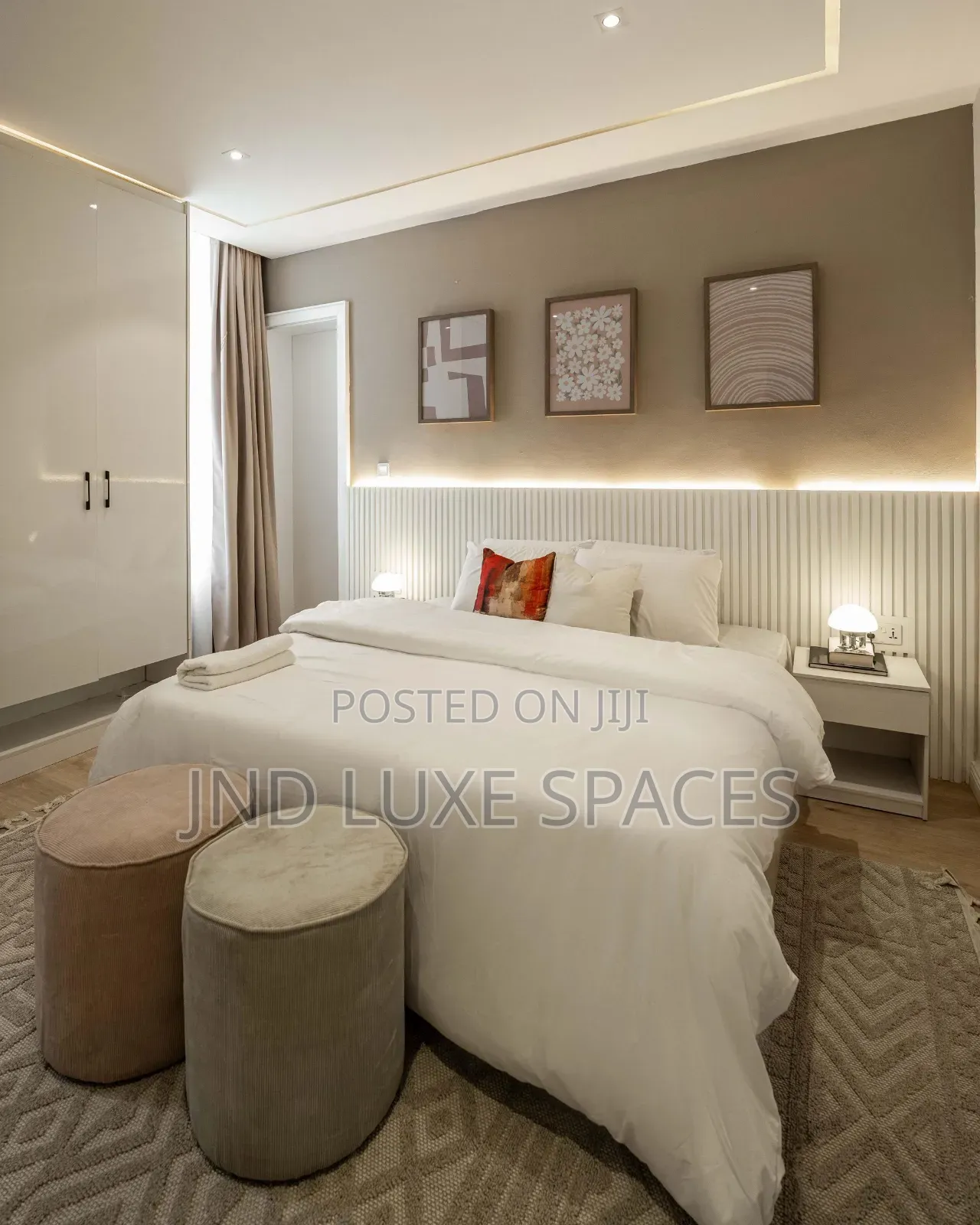 Stylish 2 Bedroom Apartment With Gym, Smartlock Door Balcony in Lekki Phase 1