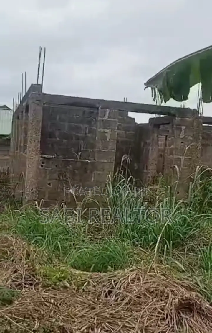 Full Plot With Uncompleted 2 Units of 3 Bedroom Flat for Sale at Ayobo in Ayobo
