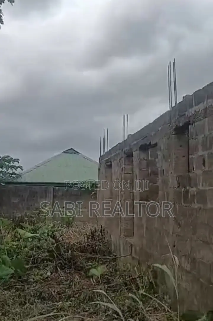Full Plot With Uncompleted 2 Units of 3 Bedroom Flat for Sale at Ayobo in Ayobo