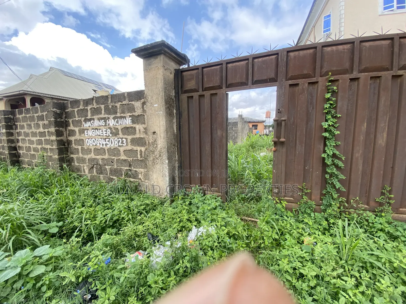Gated, Dry Fenced Full Plot of Land With Cofo at Bucknor, Isolo in Bucknor