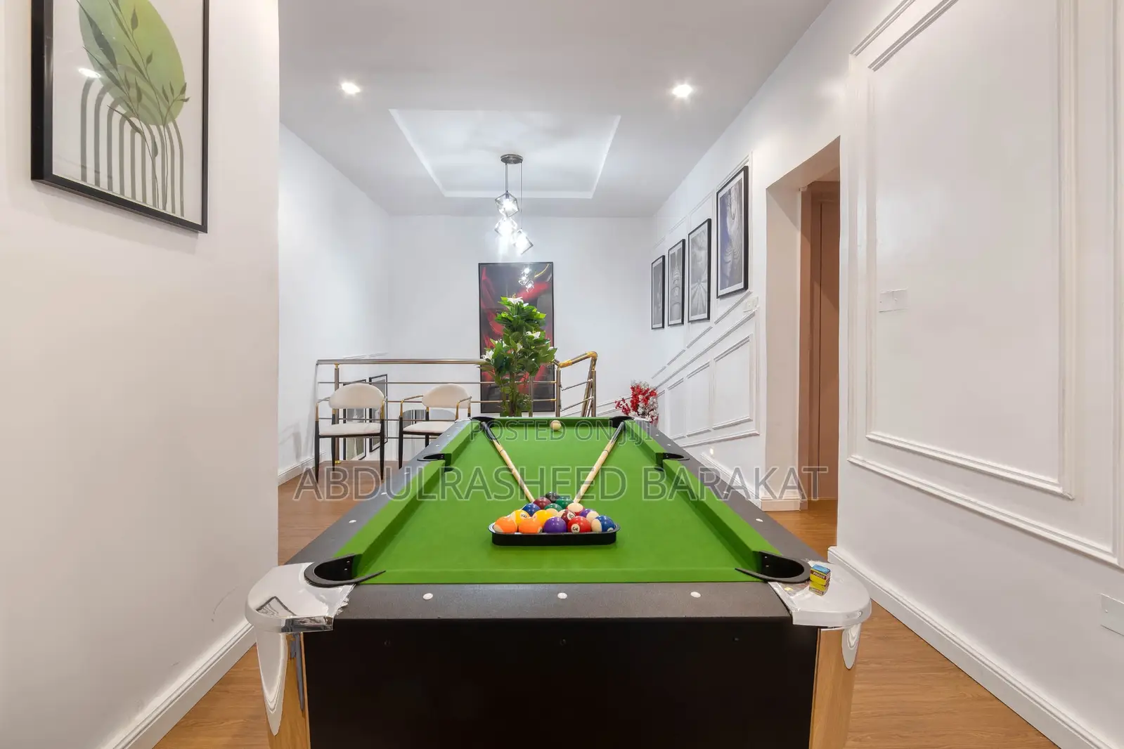 4 Bedroom Duplex With Pool Gym Mini Mart Ps5 Board Air Hockey Bathtub in Ikate