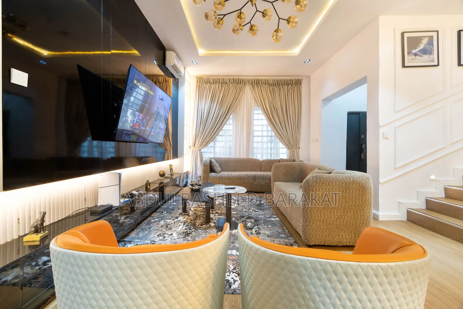 4 Bedroom Duplex With Pool Gym Mini Mart Ps5 Board Air Hockey Bathtub in Ikate