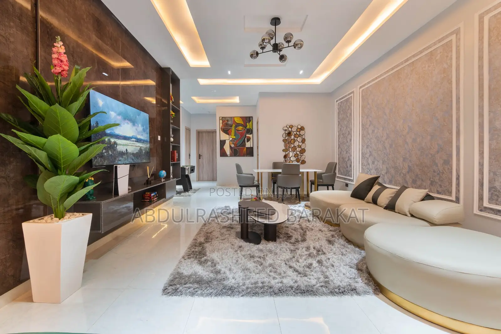 2 Bedroom Apartment With Snooker Board, Ps5, Swimming Pool, Gym in Ikate