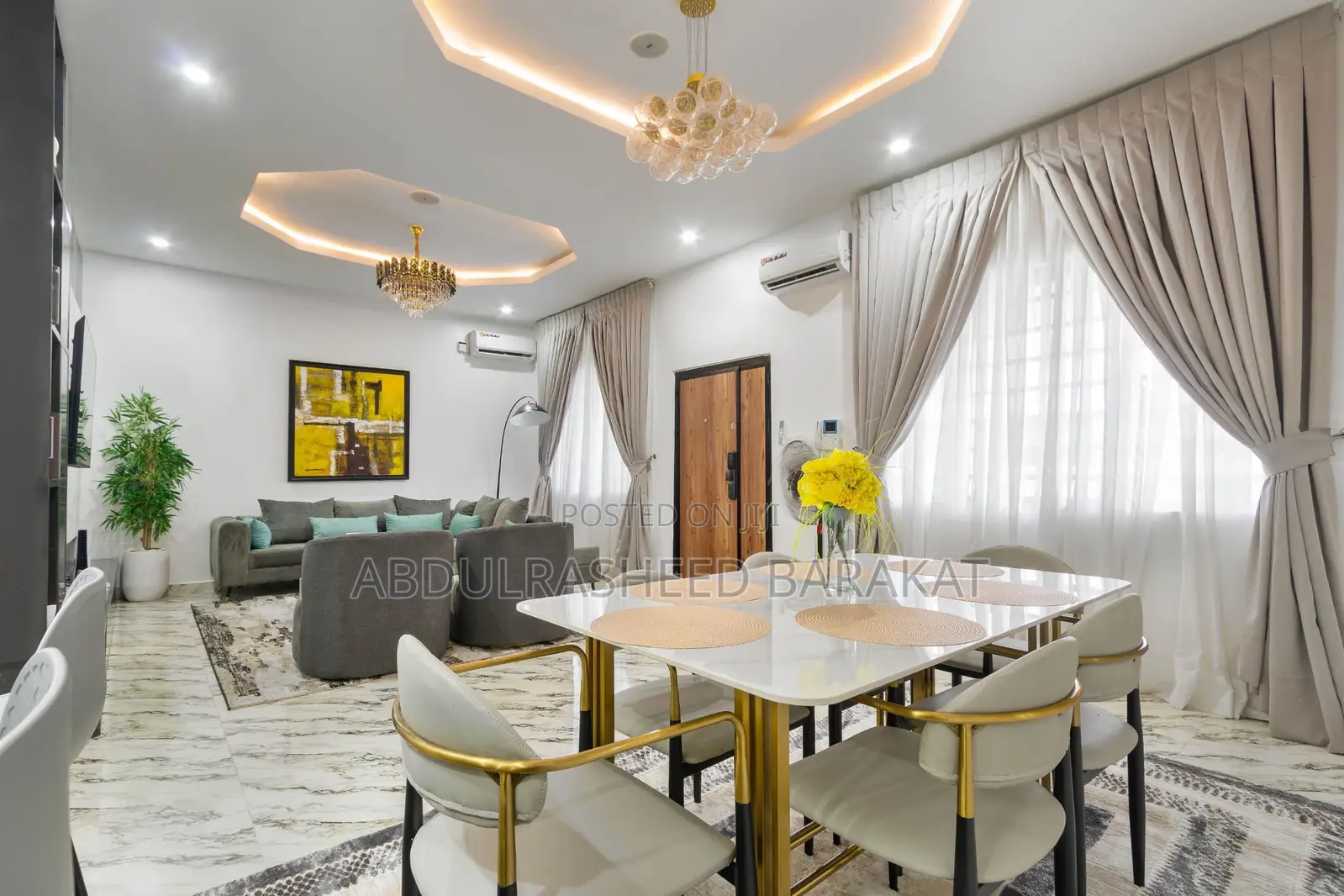 3 Bedroom With Swimming Pool, Gym, Mini Mart, Ps5, Scrabble, Chess in Ikate