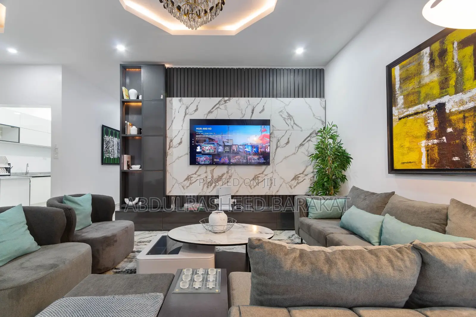 3 Bedroom With Swimming Pool, Gym, Mini Mart, Ps5, Scrabble, Chess in Ikate