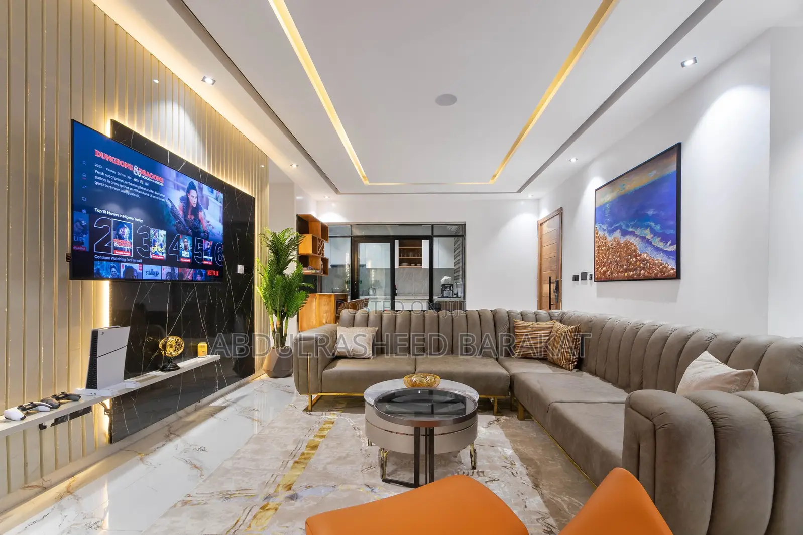 2 Bedroom Apartment With Pool, Gym, Elevator, Air Hockey and Ps5 in Ikate