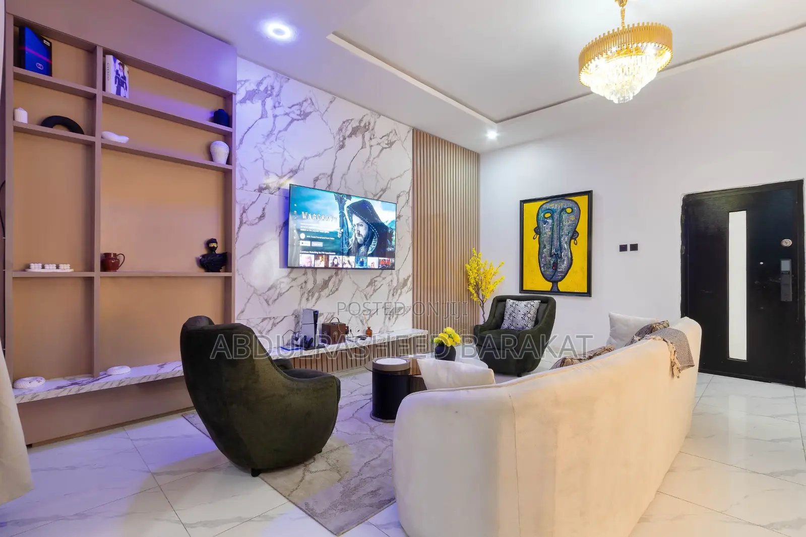2 Bedroom Apartment With Football Table, Swimming Pool, Gym, Ps5 in Lekki Phase 1