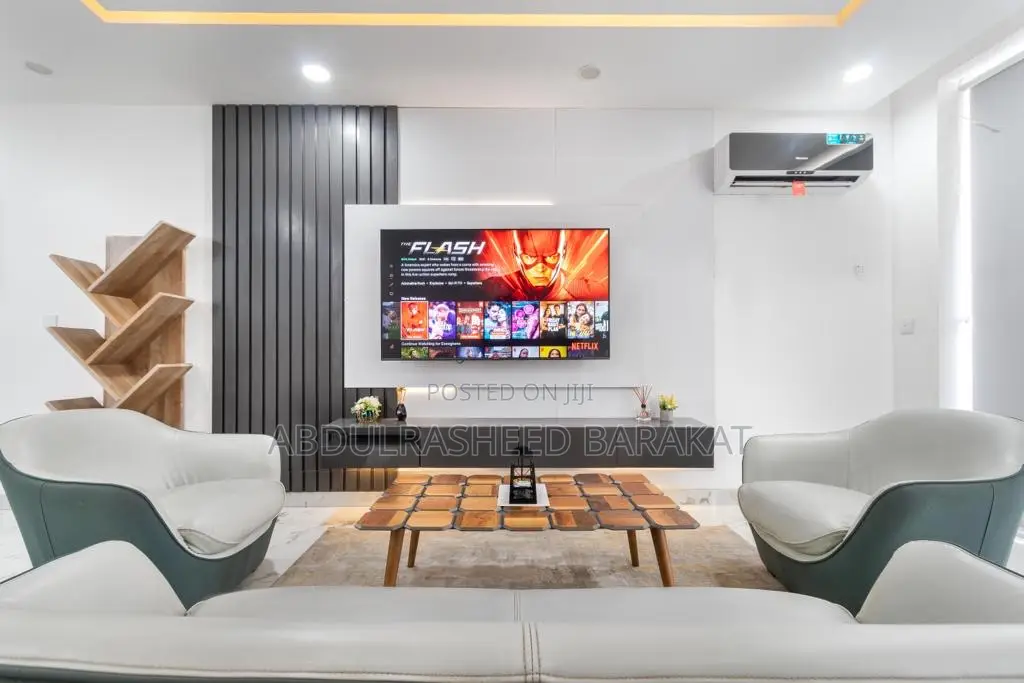 Luxury One Bedroom Smart Home With Pool Gym Balcony Elevator in Victoria Island