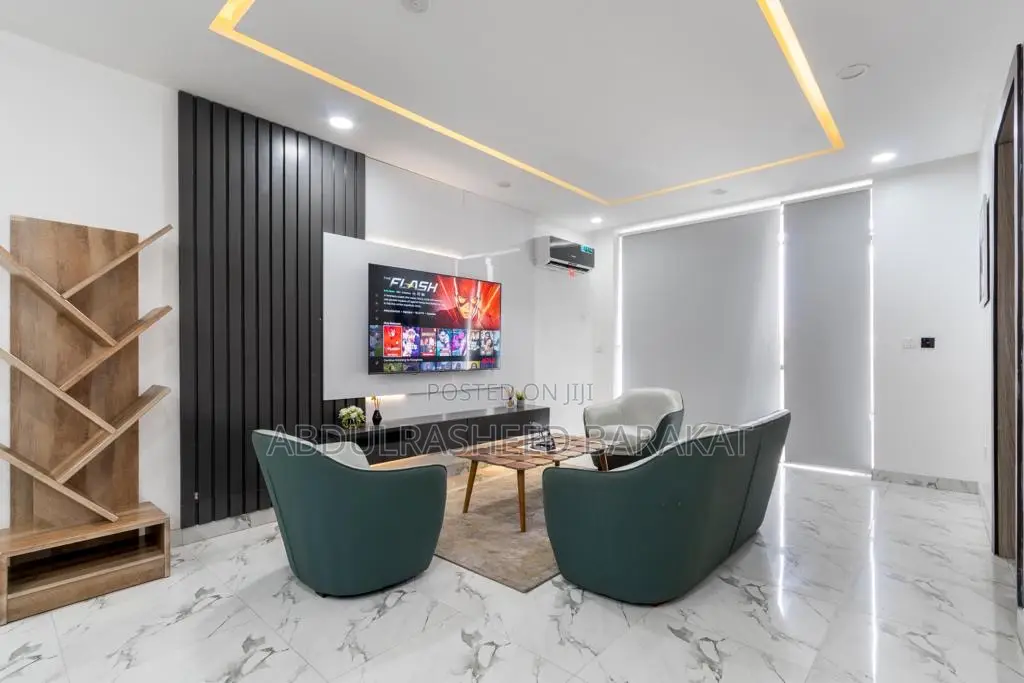 Luxury One Bedroom Smart Home With Pool Gym Balcony Elevator in Victoria Island