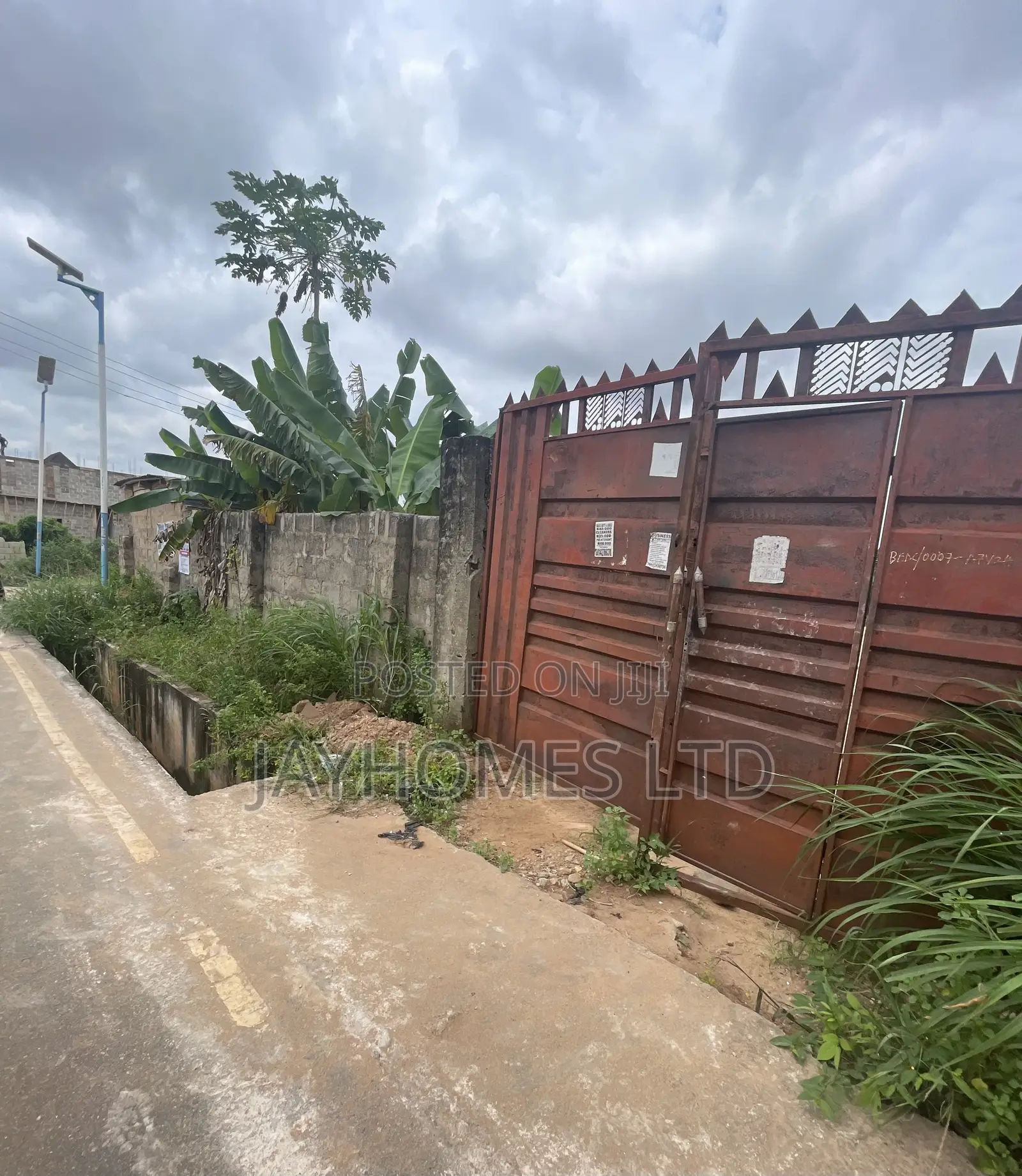 80by100 Corner Piece Land for Sale in Okpanam Road Asaba in Oshimili South