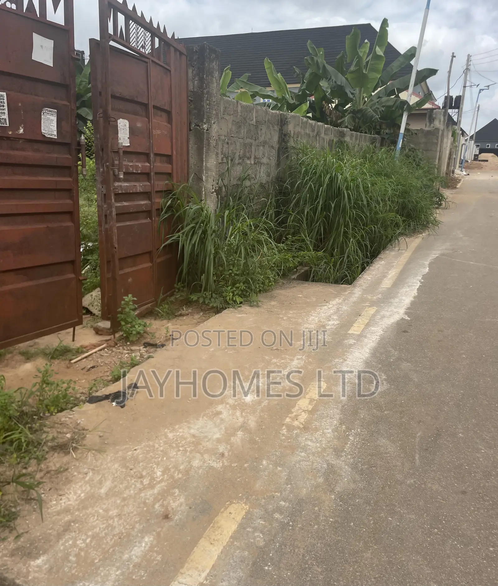 80by100 Corner Piece Land for Sale in Okpanam Road Asaba in Oshimili South
