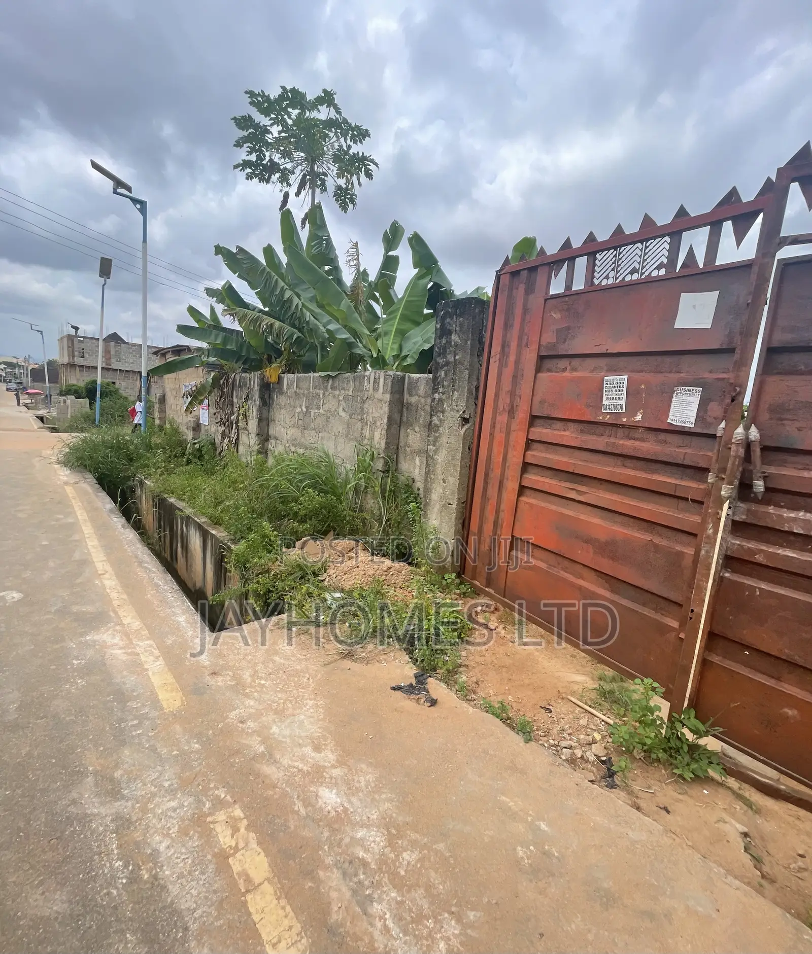 80by100 Corner Piece Land for Sale in Okpanam Road Asaba in Oshimili South