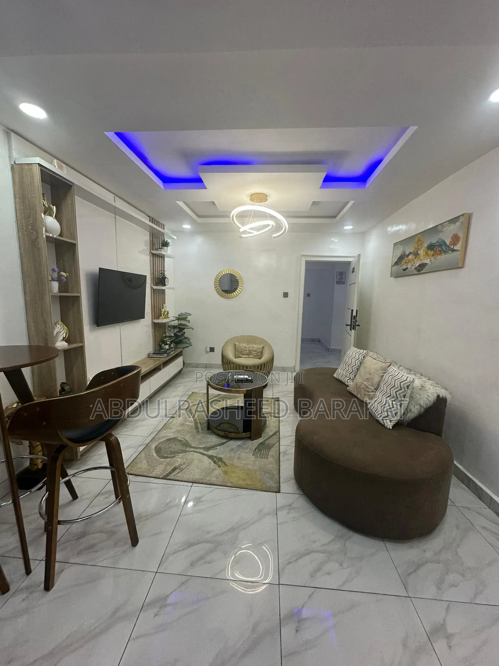 Tastefully Furnished Perfect for Pictures One Bedroom Apartment in Ikeja GRA