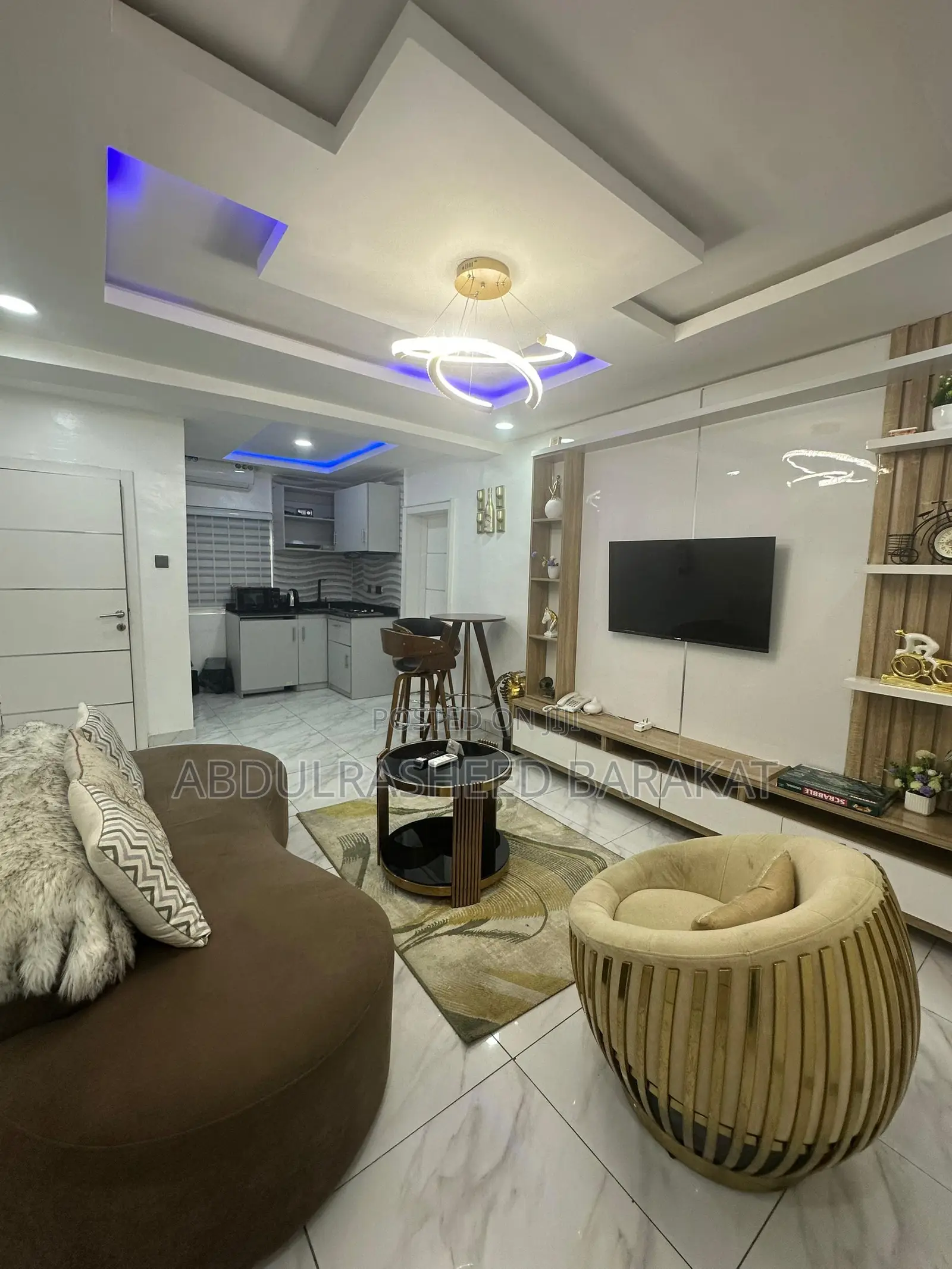 Tastefully Furnished Perfect for Pictures One Bedroom Apartment in Ikeja GRA
