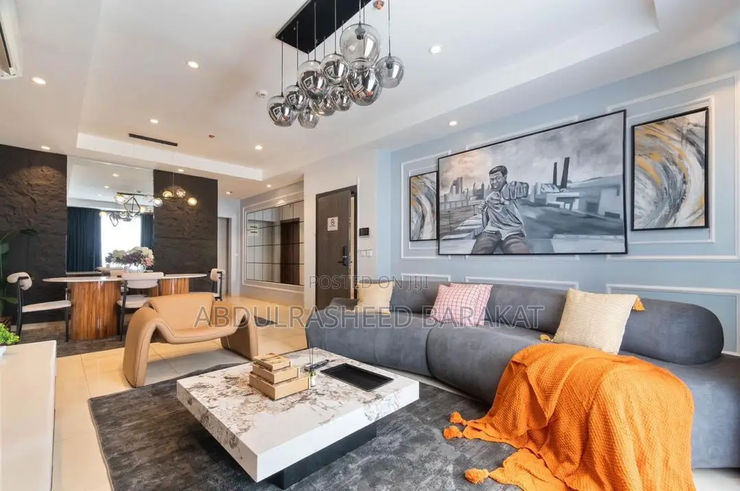 Luxury Two Bedroom Apartment With Ps5 Pool Gym Balcony City View in Victoria Island