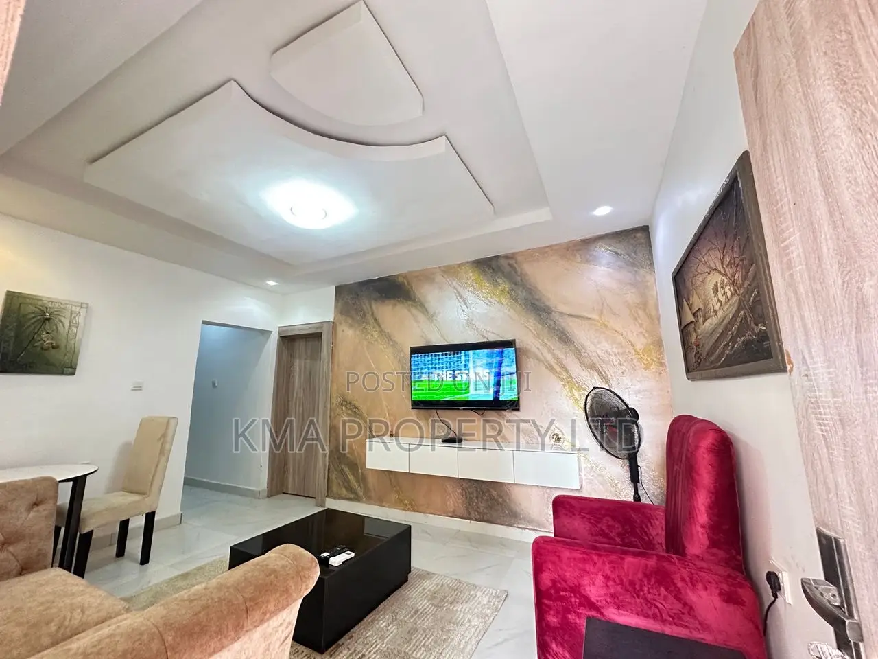 Tastefully Furnished 2 Bedrooms Apartment ( 3 Units ) in Ajao Estate