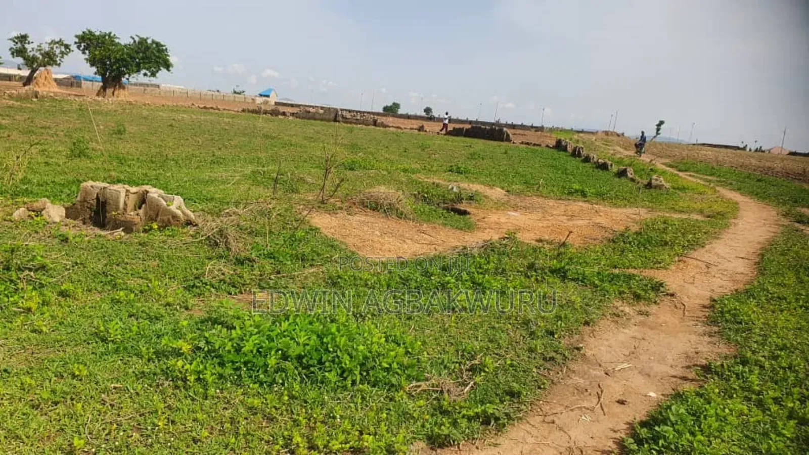 Empty Fenced Land for Sale at River View Estate Isheri in Iseri