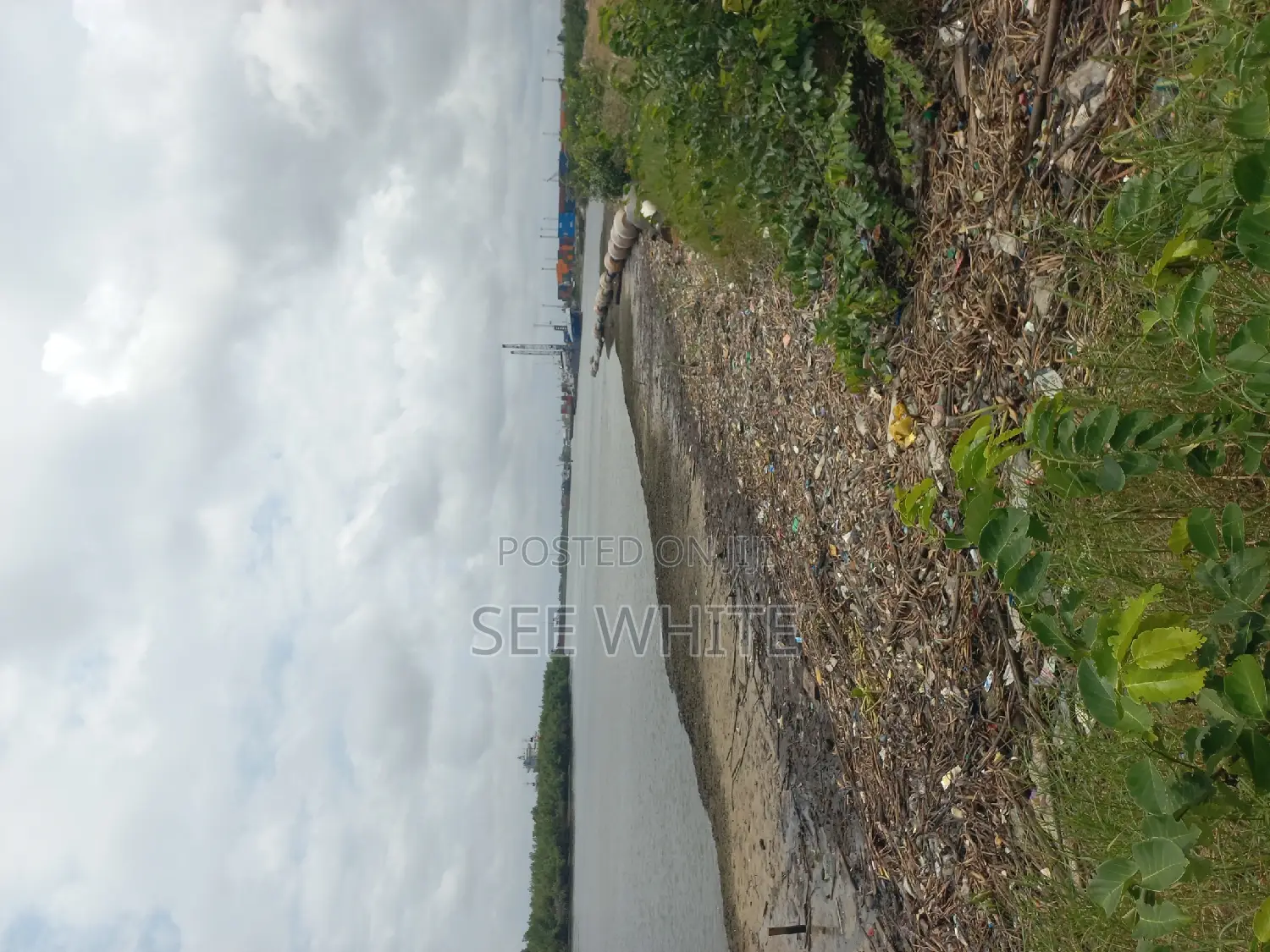Waterfront Land for Bounded Terminals for Sale in Satellite Town