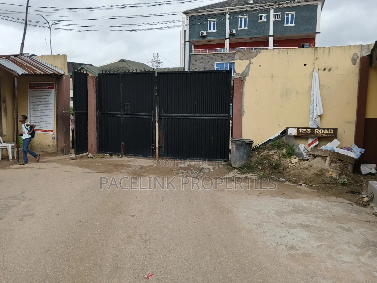 Standard Full Plot of Land Facing 2 Street Residential or Commercial in Ipaja