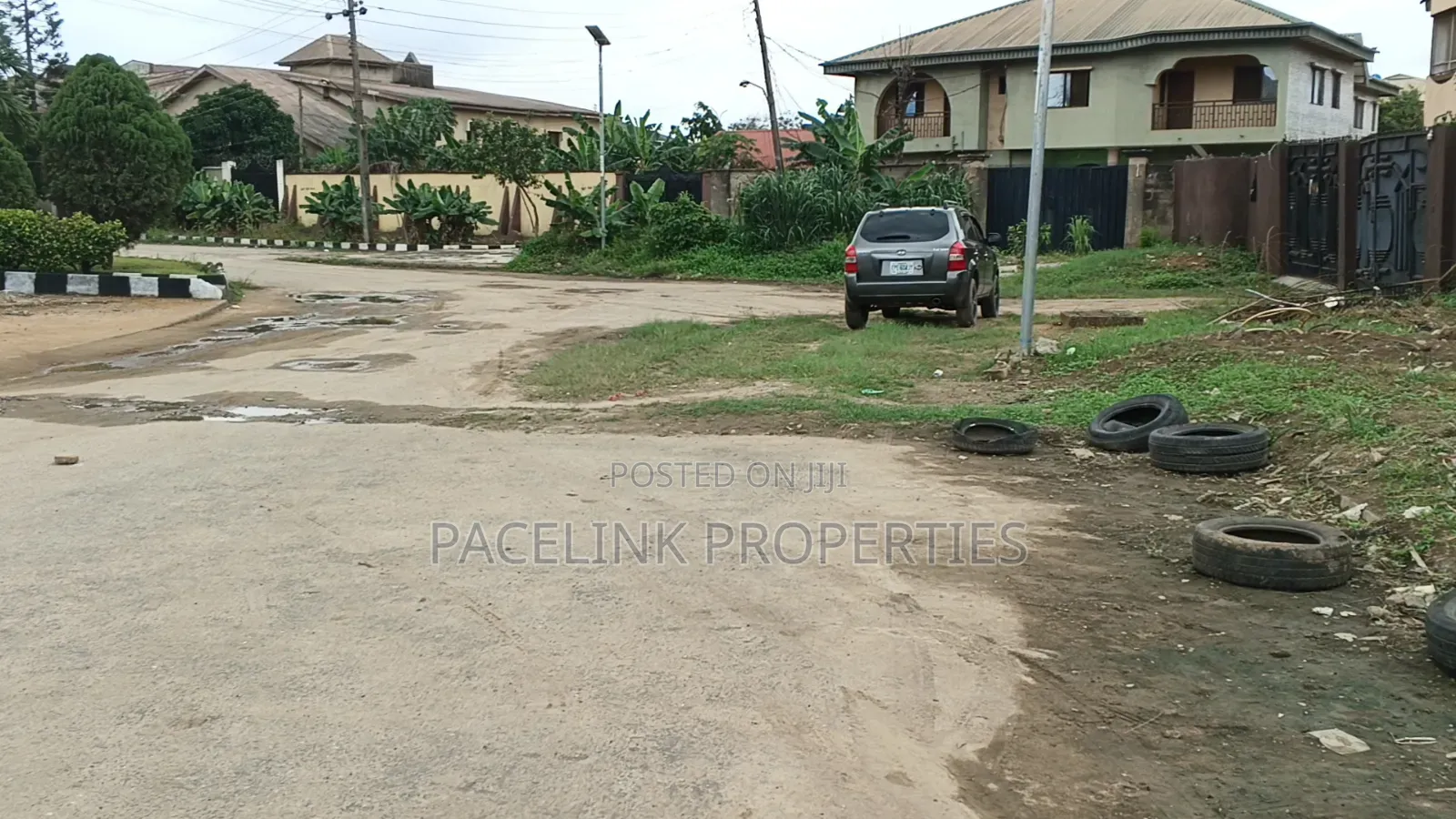 Standard Full Plot of Land Facing 2 Street Residential or Commercial in Ipaja
