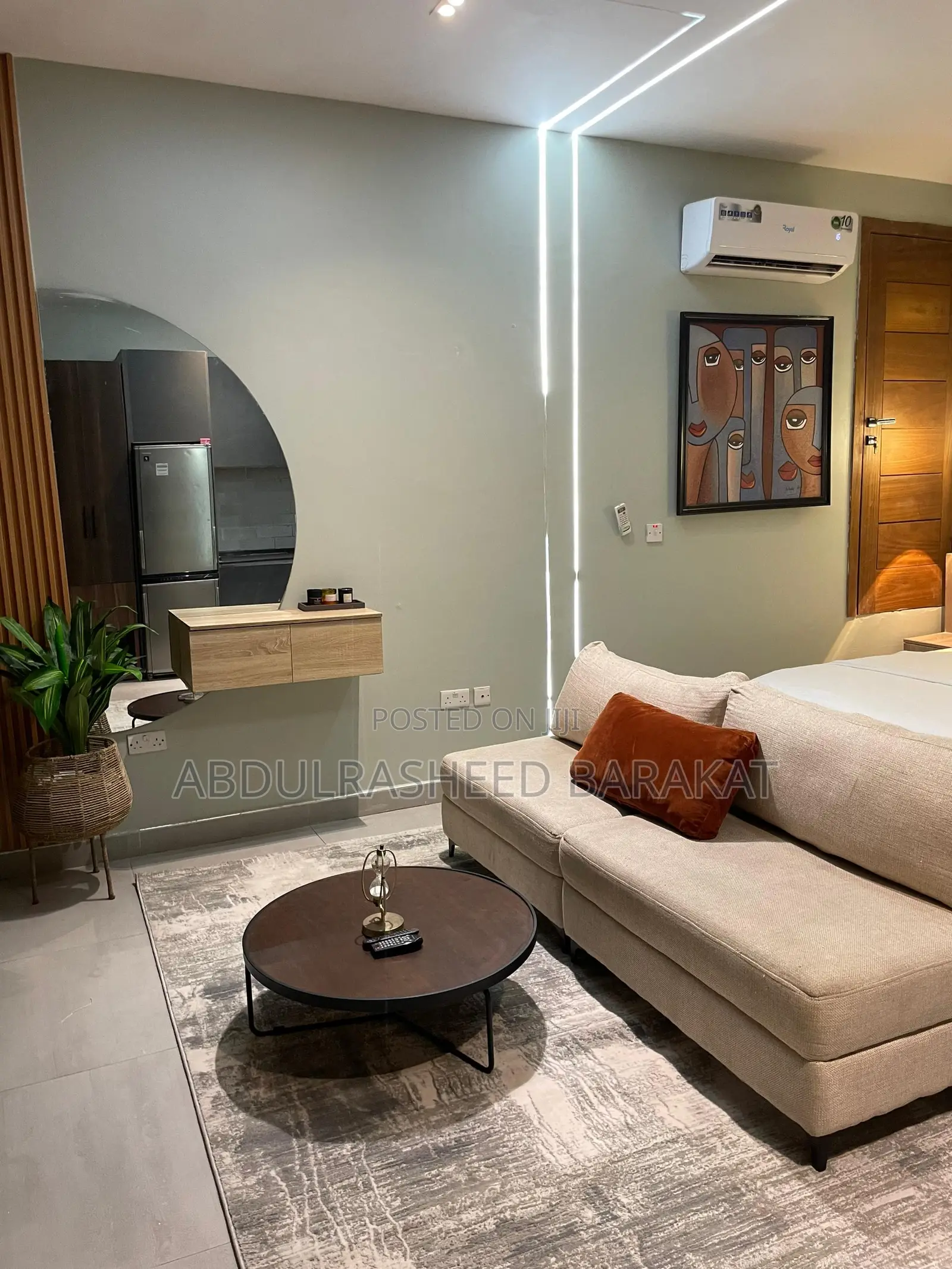 Luxury and Spacious Studio Apartment With Pool Amd Gym in Lekki Phase 1