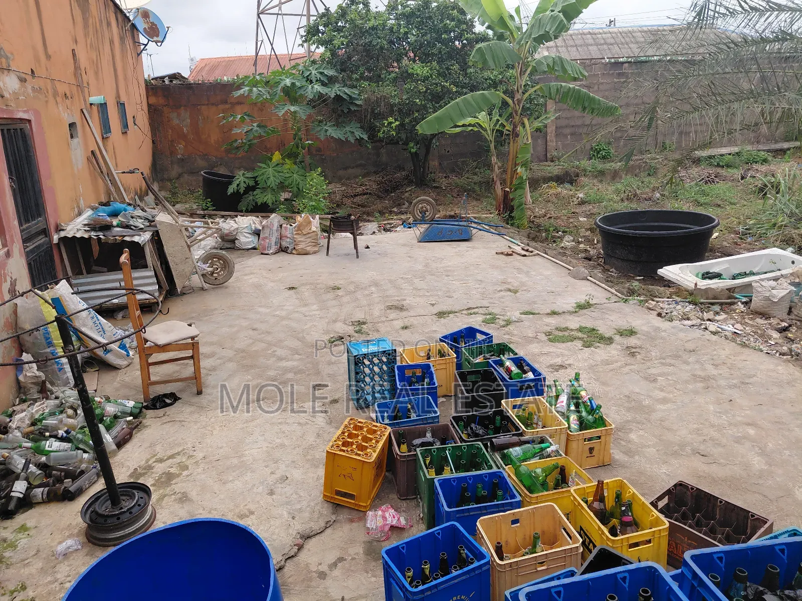 Half Plot of Land Opic Estate Close to Road in Ikeja