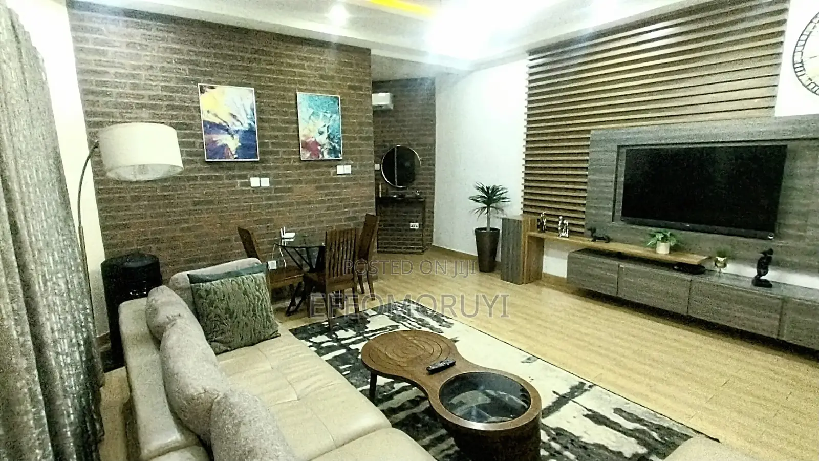 Exquisite 3/2 Bedroom Flat for Shortlet in Onigbongbo