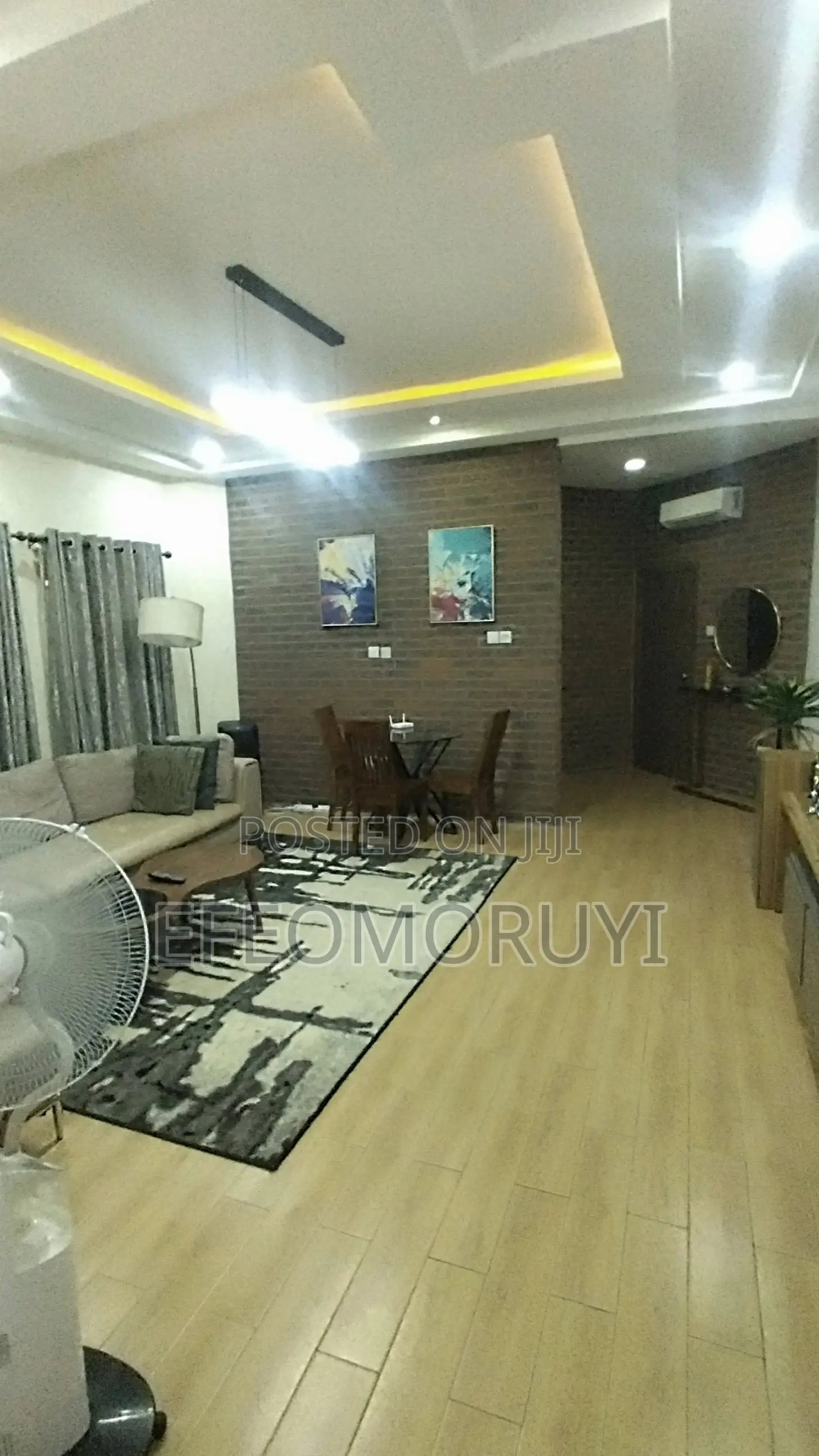 Exquisite 3/2 Bedroom Flat for Shortlet in Onigbongbo