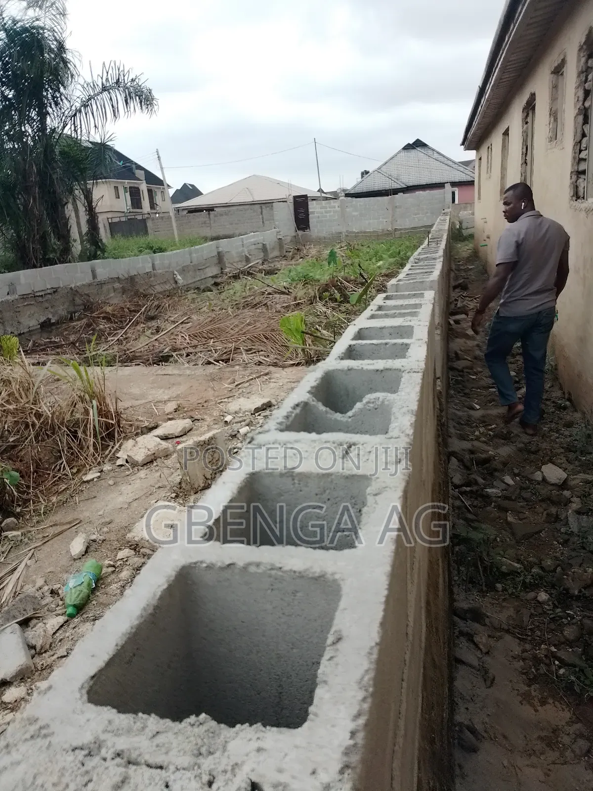 Half Plot With Foundation for Sale in Iseri Olofin