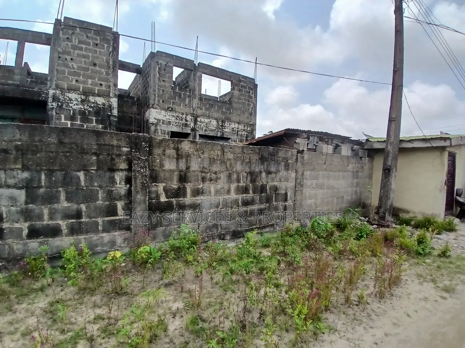 6plots of Land With Multiple Blocks of Flats (Uncompleted) in Ajah in Ajah