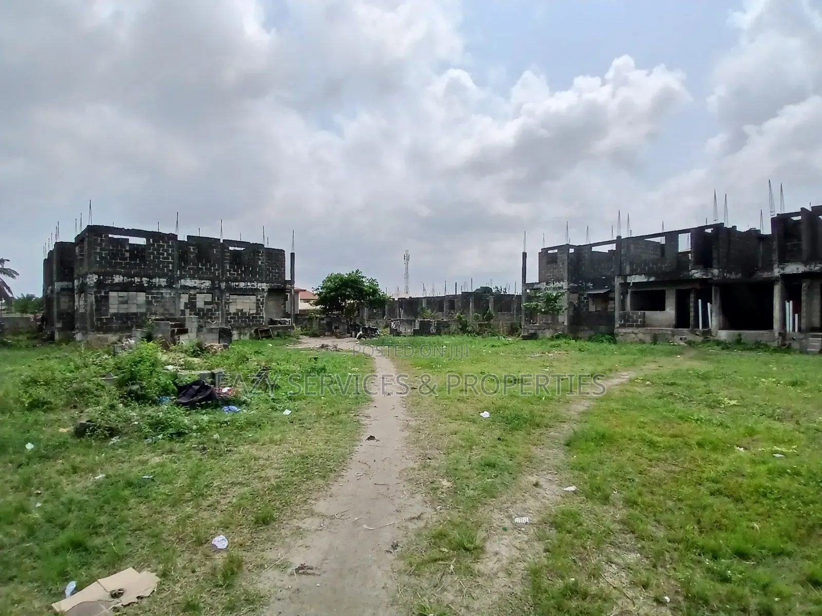 6plots of Land With Multiple Blocks of Flats (Uncompleted) in Ajah in Ajah