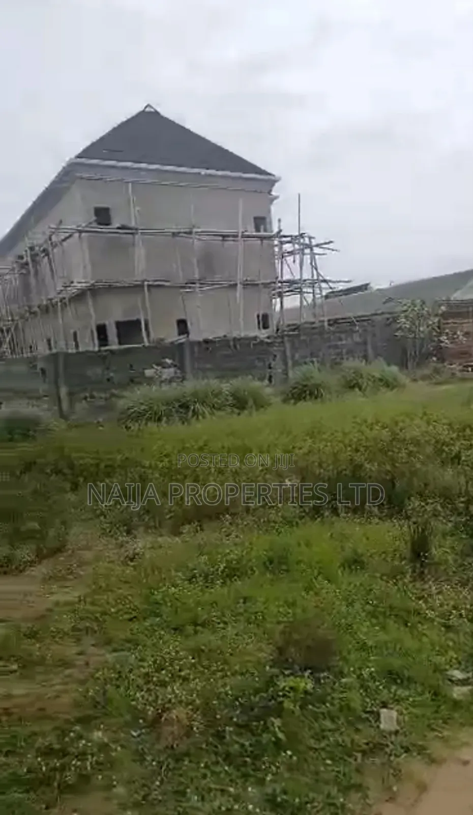 4 Plots With Uncompleted Warehouse on It at Oribanwa, Lakowe for Sale in Lakowe
