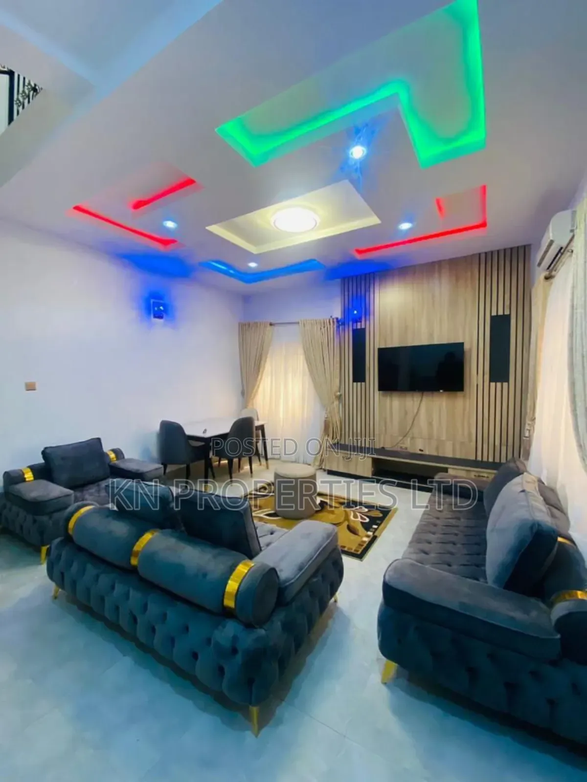 Furnished 2bdrm Apartment in Estate, Life Camp for rent in Life Camp