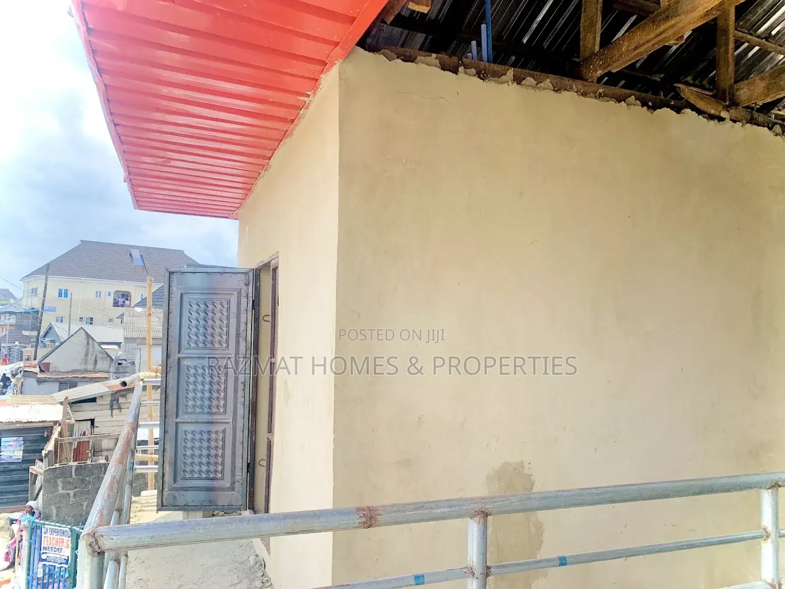 A Newly Built Shops Facing the Major Road in Ijesha