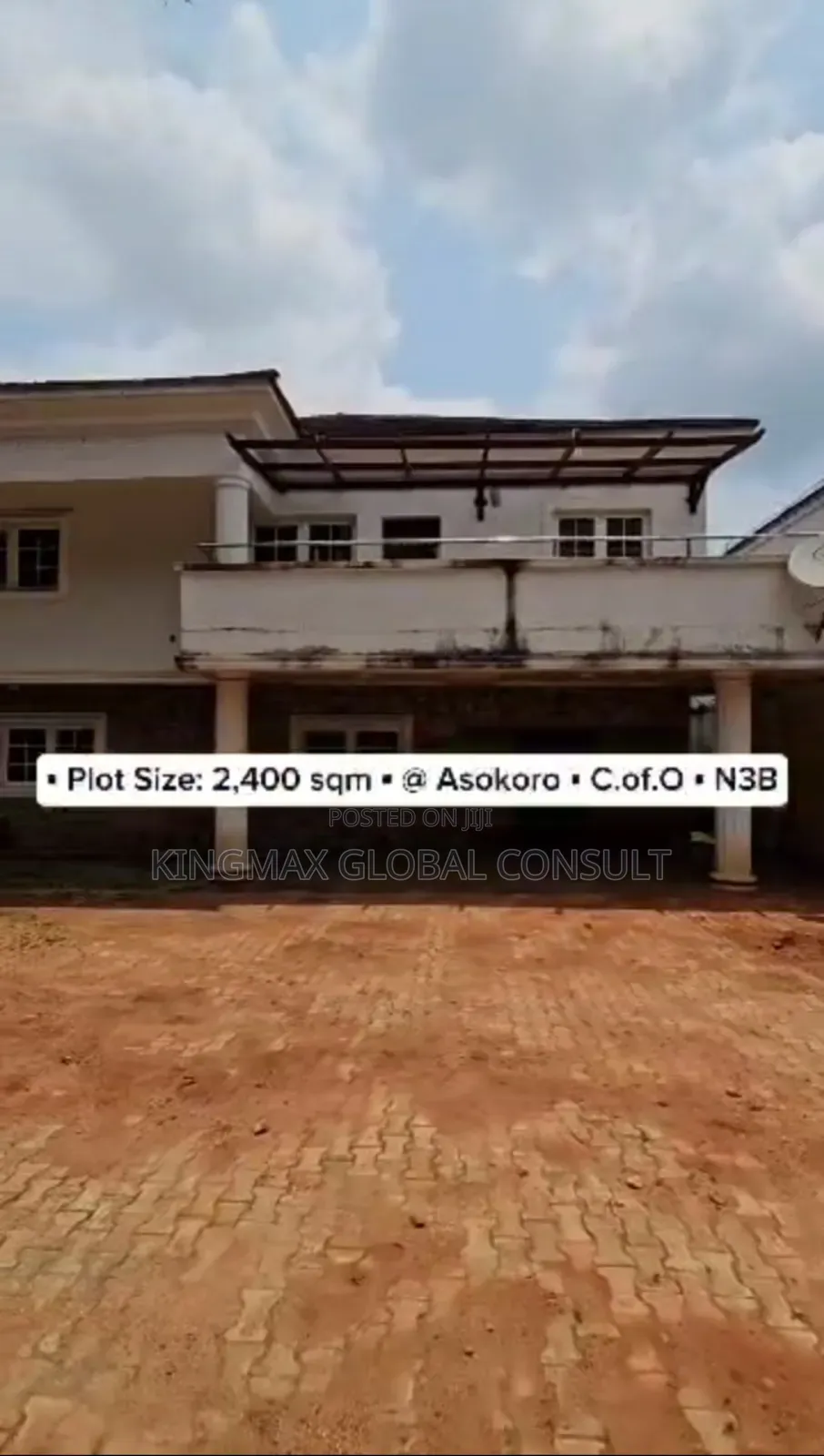 For Sale a Standalone Twin Duplex With Cofo- Plot Size :2,400 in Asokoro