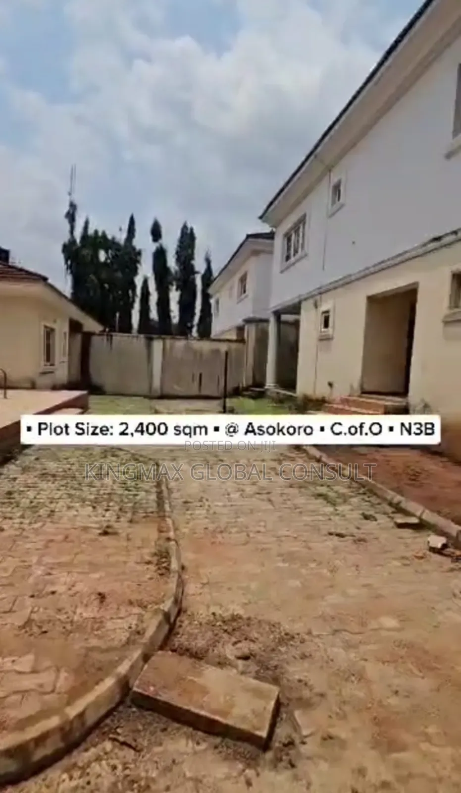 For Sale a Standalone Twin Duplex With Cofo- Plot Size :2,400 in Asokoro