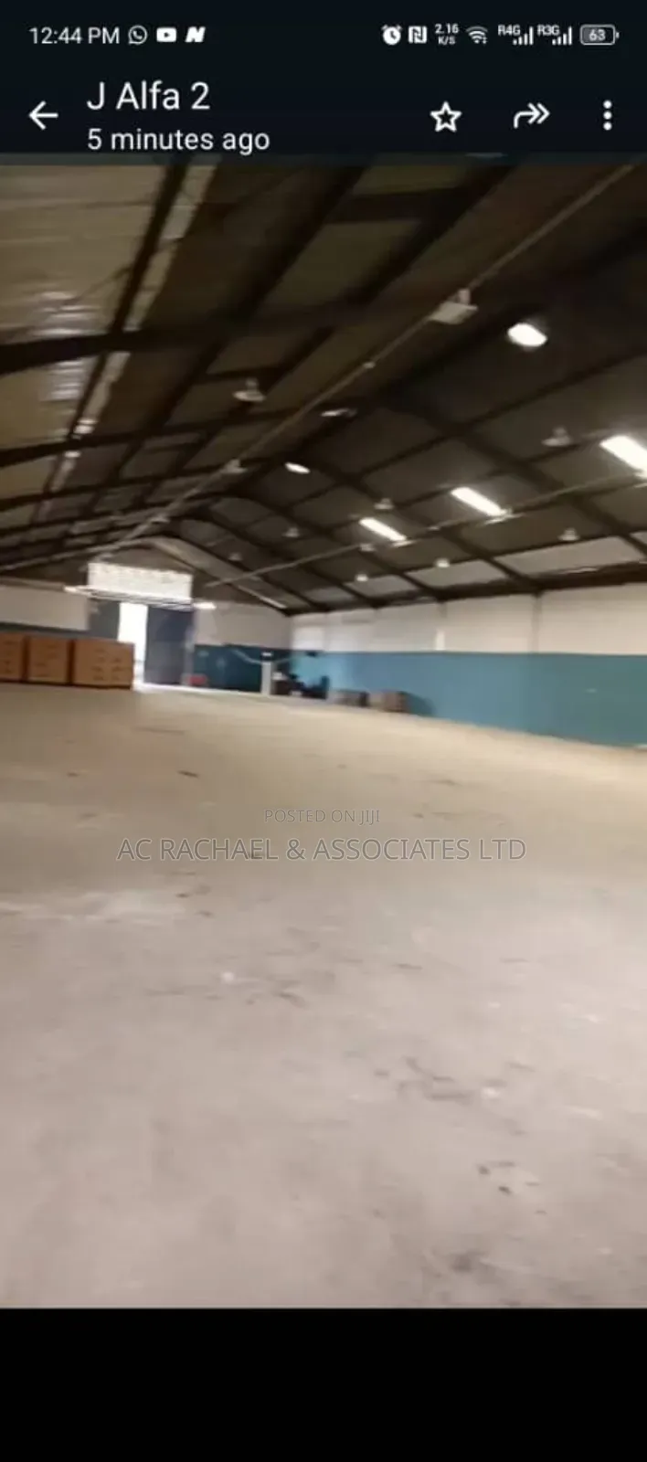 7500qm Warehouse for Lease at Iyana Isolo Oshodi Apapa Express Way in Ago Palace