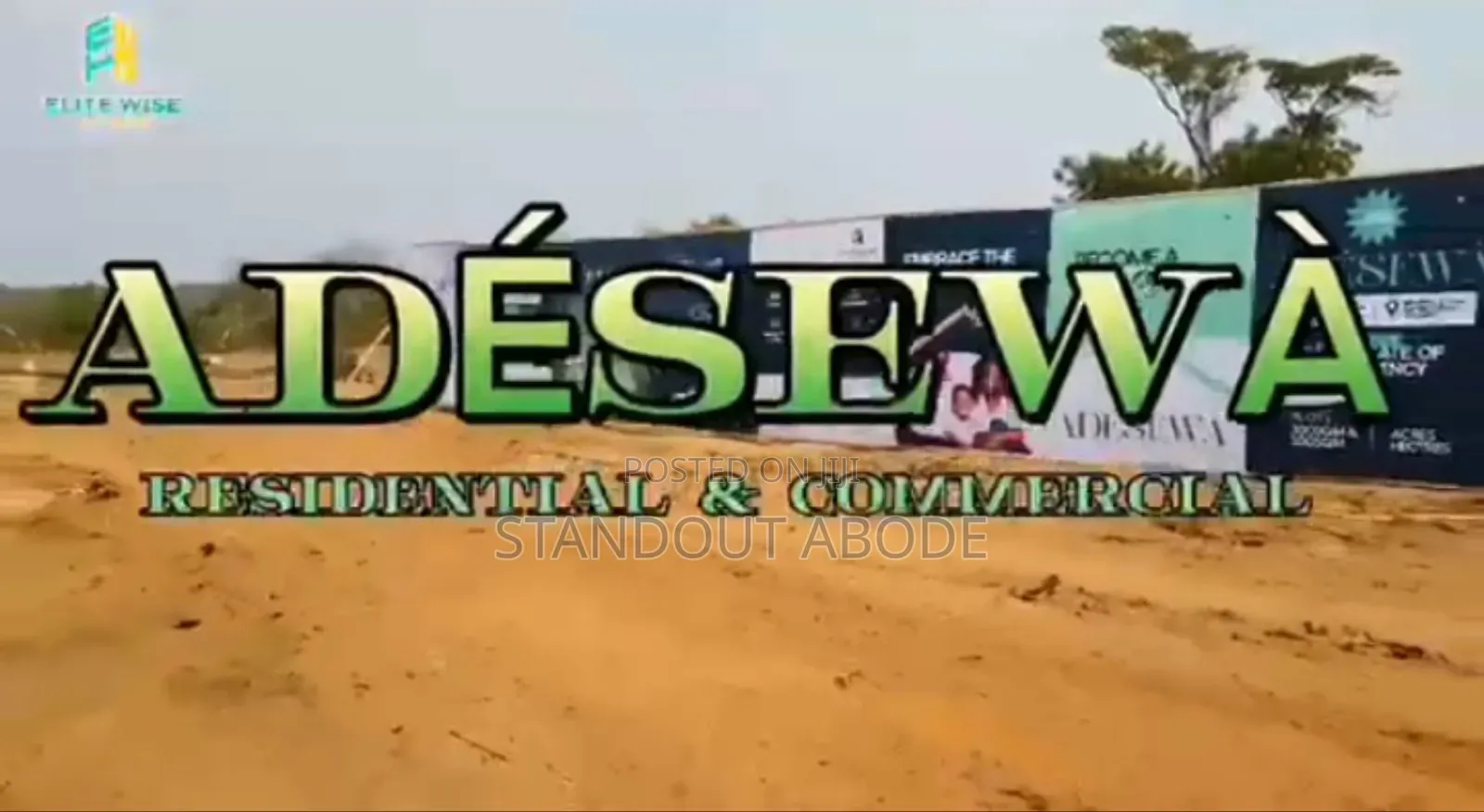 Invest in Landbanking, Buy Land in Adesewa Estate in Moniya