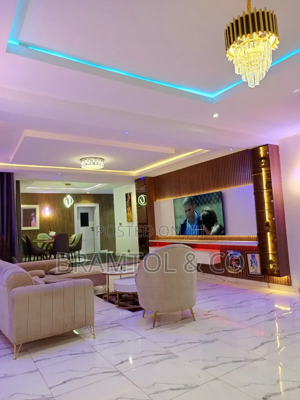 Furnished 3bdrm Block of Flats in With Bq, Dakibiyu for rent in Dakibiyu