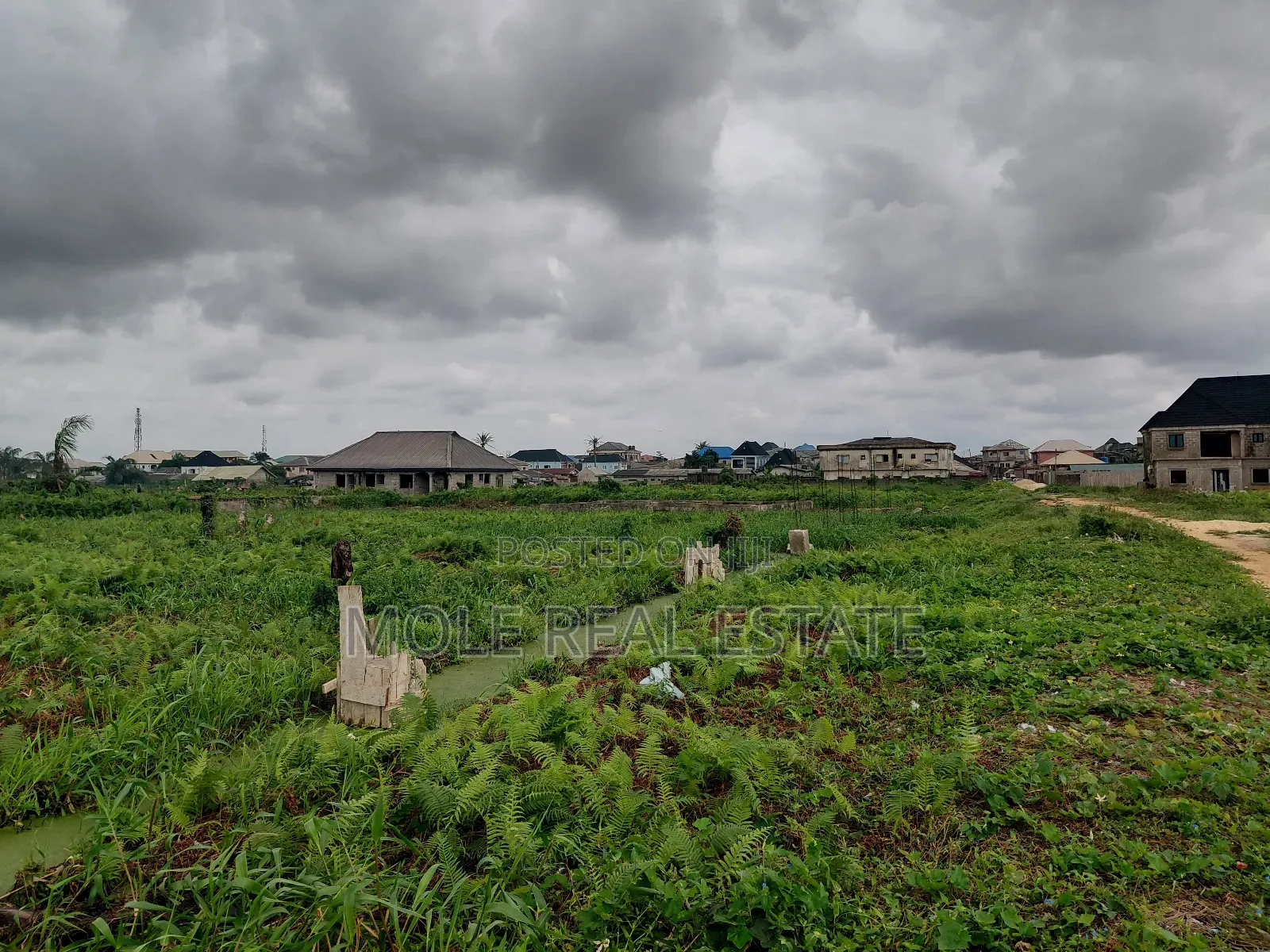 600sqm Full Plot Ijegemo Close to the New Road in Ijegun