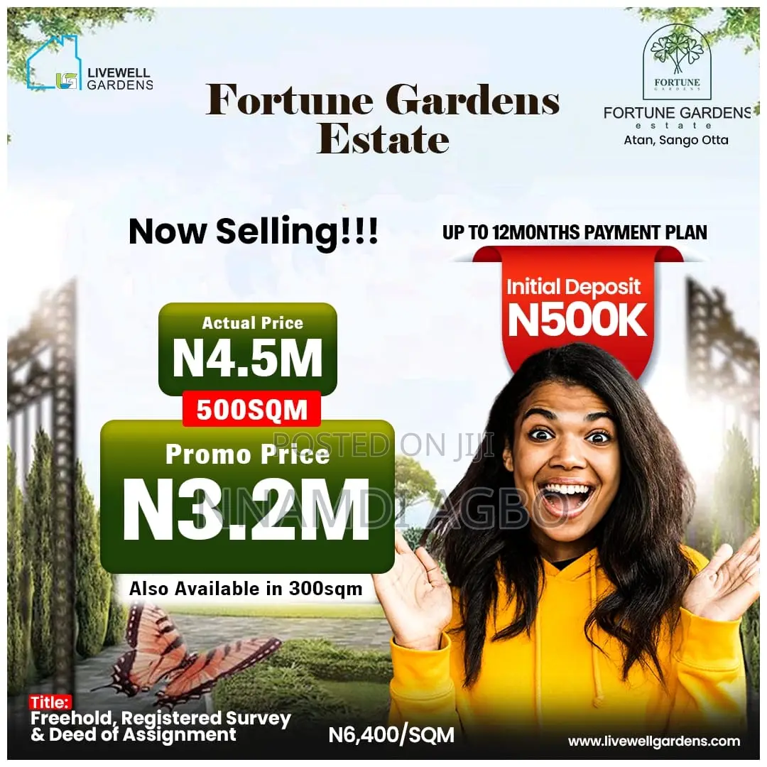 Fortune Gardens Estate in Ado-Odo/Ota