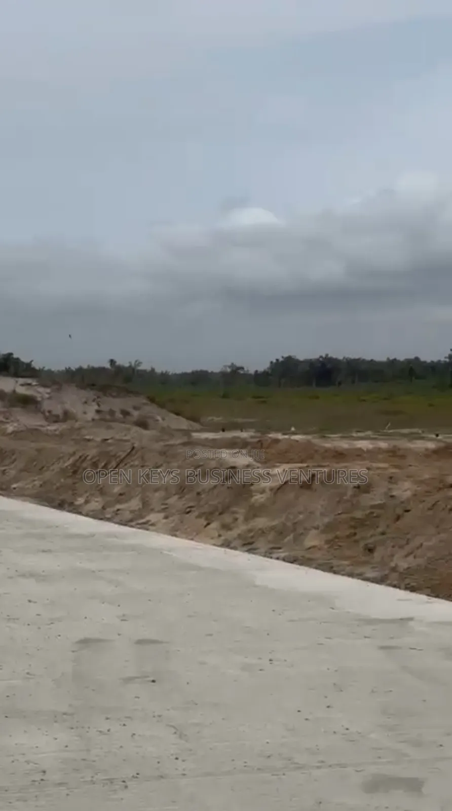 130 Hectares of Land on Costal Road in Abijo